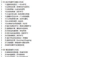机器学习入门学习40课2018年9月